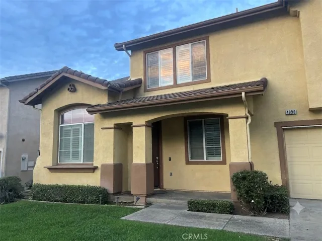 Front of Home - digitally enhanced for lighting purposes