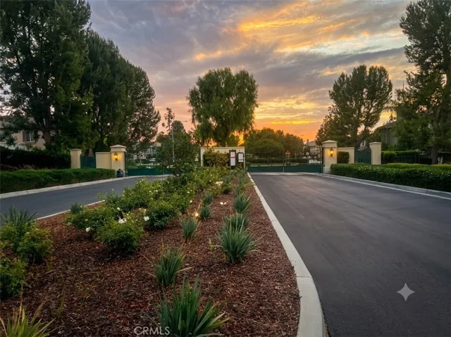 Gate Entrance -digitally enhanced for lighting purposes