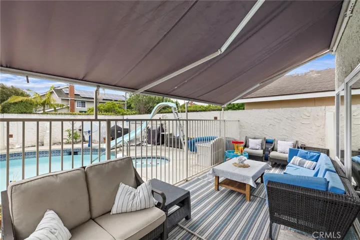 backyard covered patio