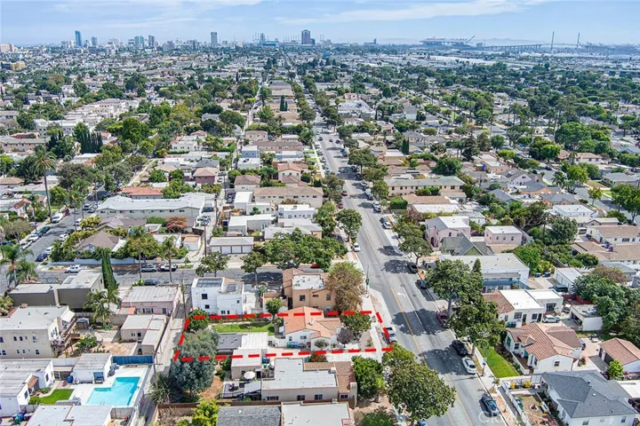 Downtown Long Beach in background