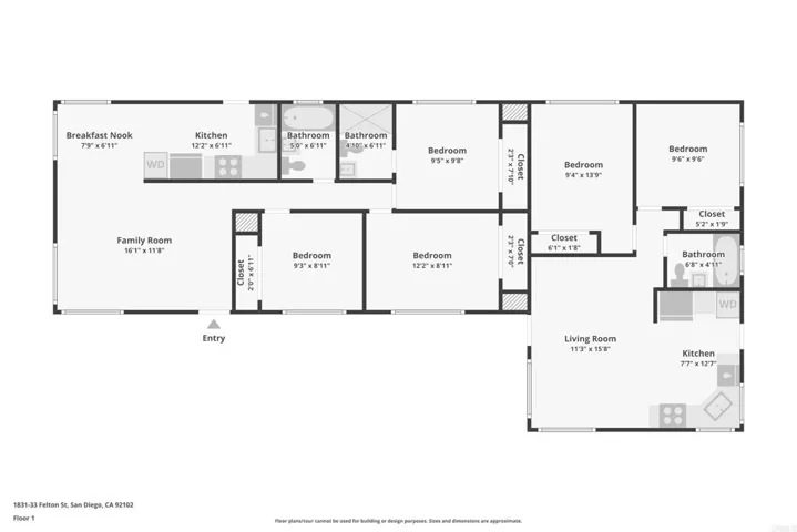 1831 33 Felton Street, San Diego, California 92102