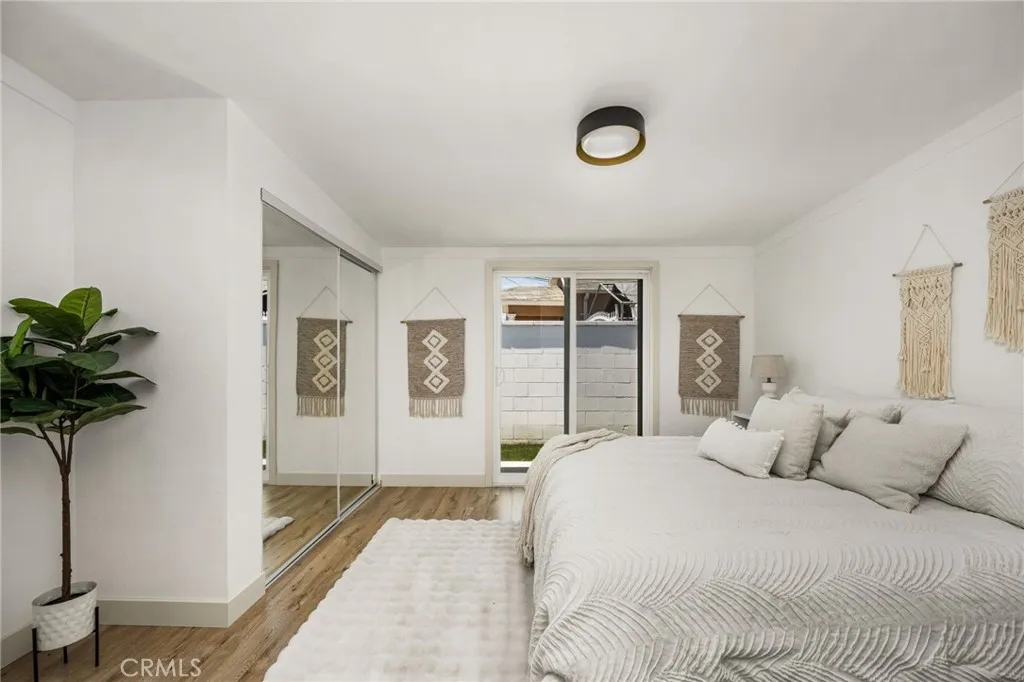 Slider to outside from Primary bedroom