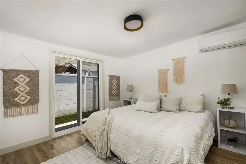 Slider to outside from Primary bedroom
