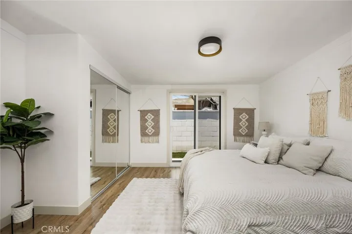 Slider to outside from Primary bedroom