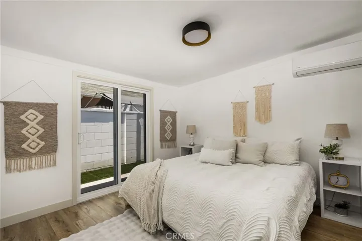 Slider to outside from Primary bedroom