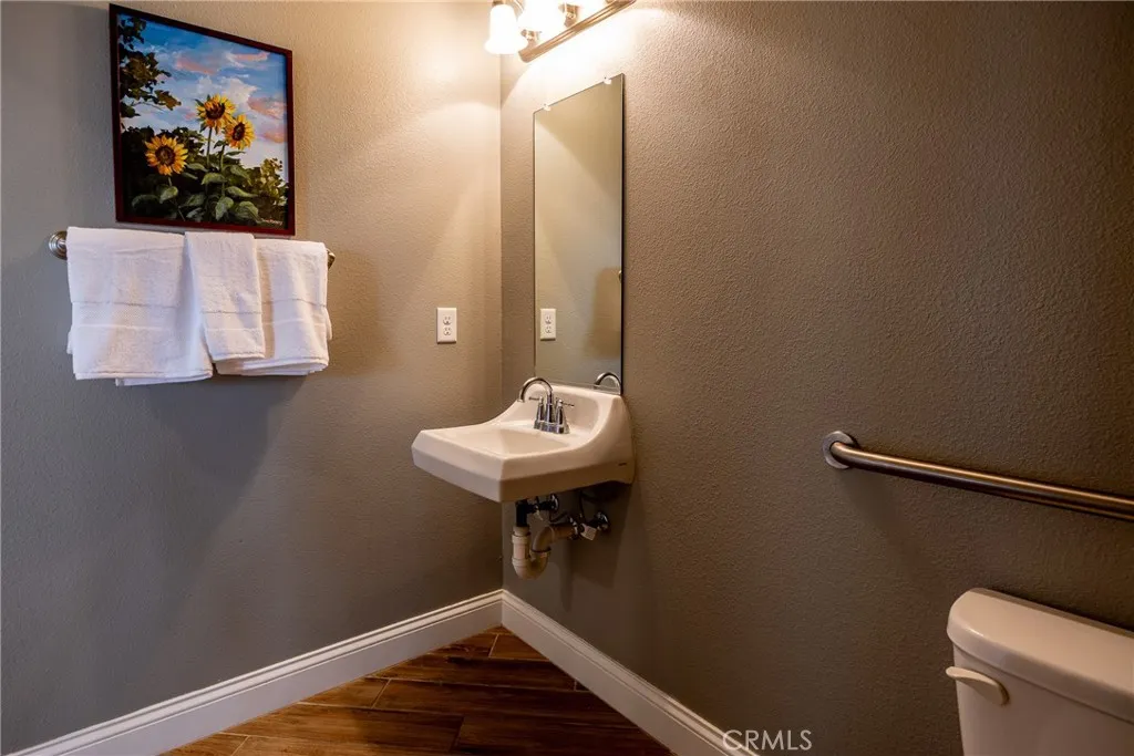 Half bathroom.