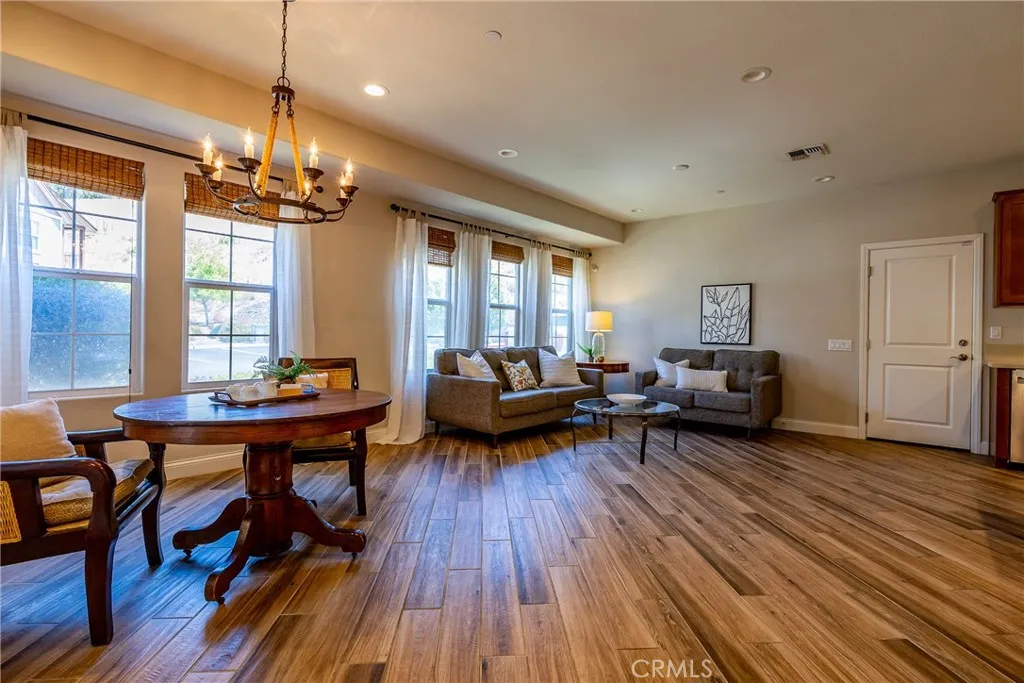The large living room provides for a comfortable space to relax or entertain.
