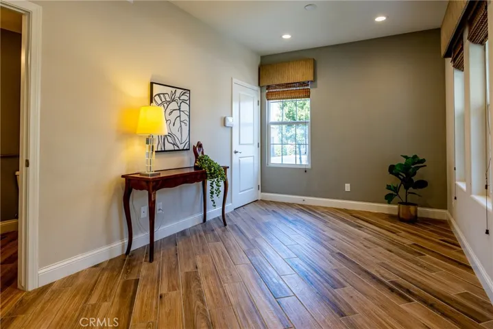 Stepping into the home you area greeted by wood looking tile floors that flow throughout the entire main floor.