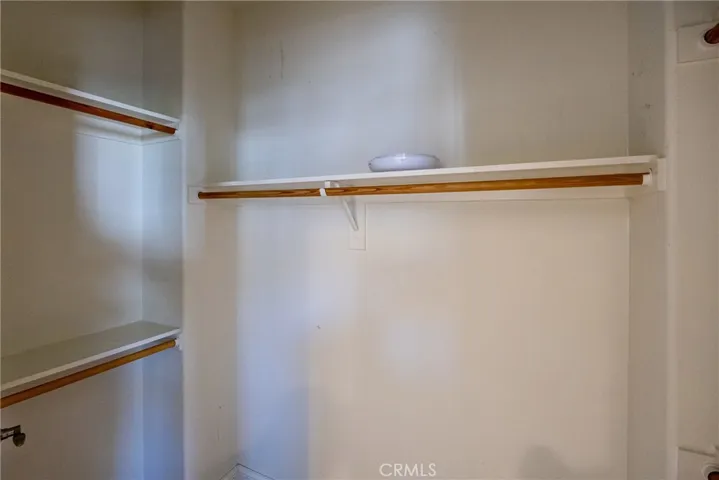 Substantial walk-in closet.