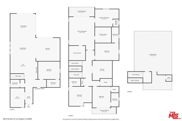 828 N Gardner Street, Los Angeles, California 90046