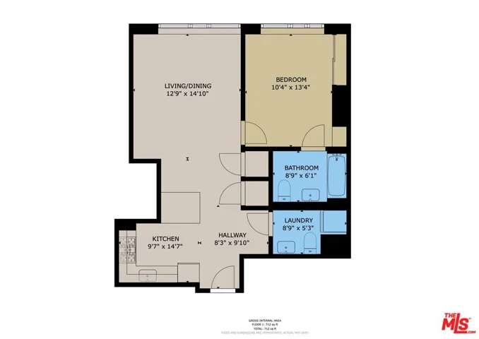 889 Francisco Street 3401, Los Angeles, California 90017