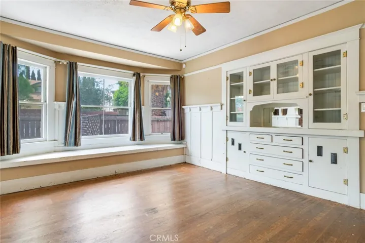 Dining Room with Window Bench Seat with Storage