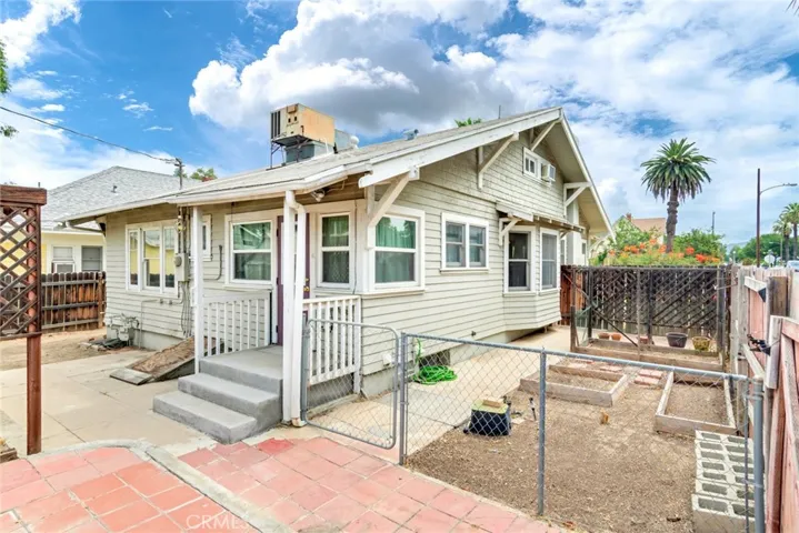 Backyard with Open Area for a Garden
