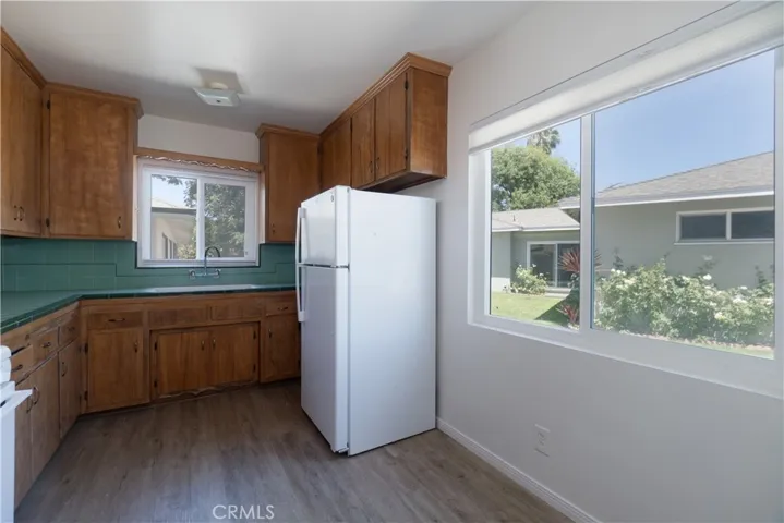 Kitchen and eating area
