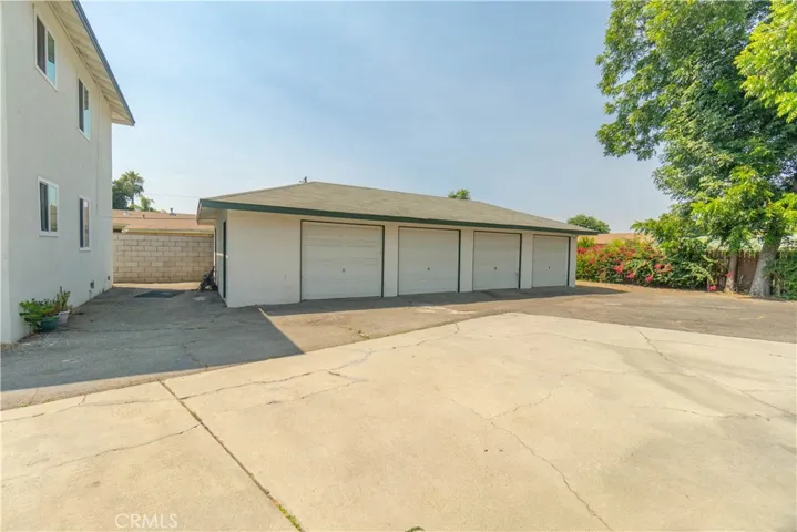 4 Car detached single car garages