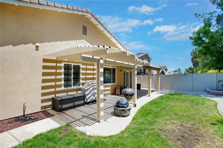rear yard