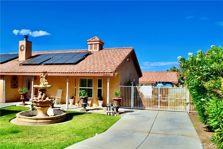 Front of the house