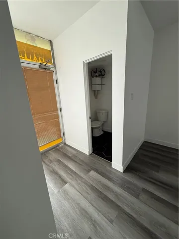 Back entrance