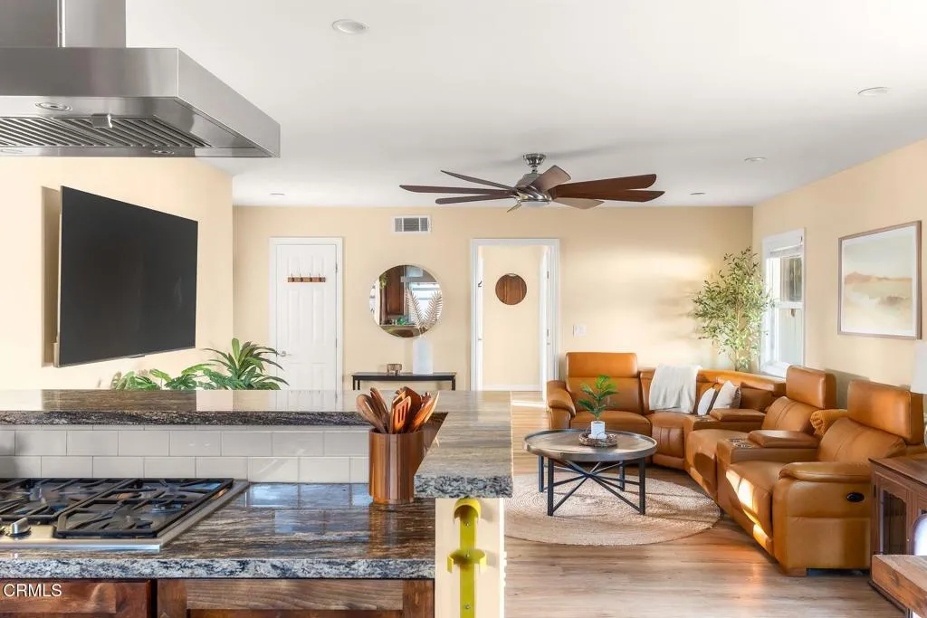 Kitchen to Living