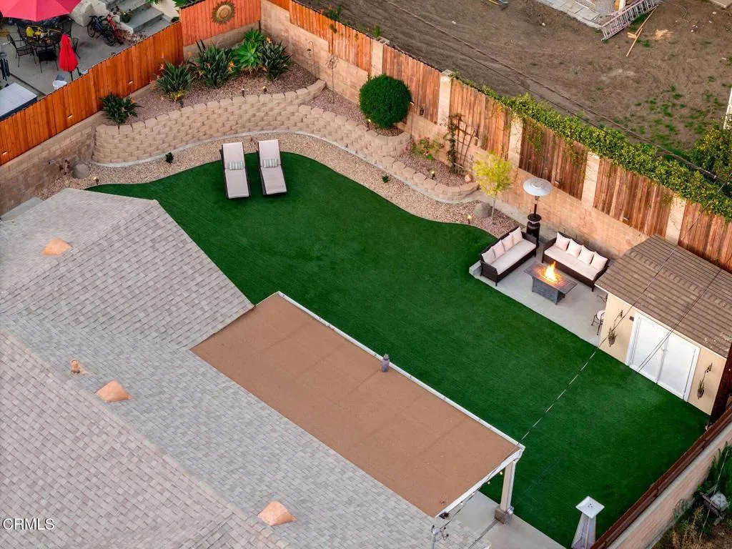 Aerial Backyard