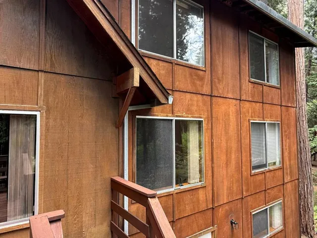 Rear of house as seen from deck