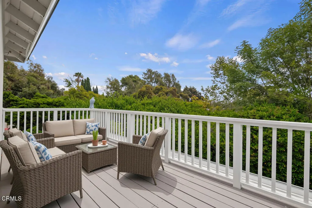 Virtually Staged Balcony