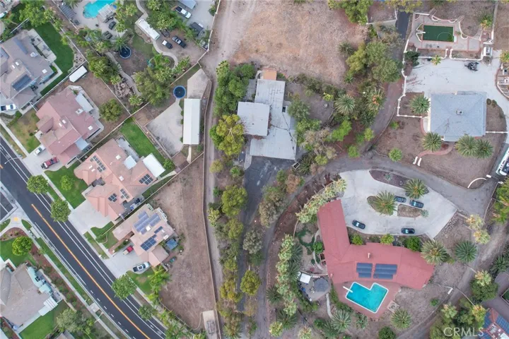 Long driveway leads to your new home