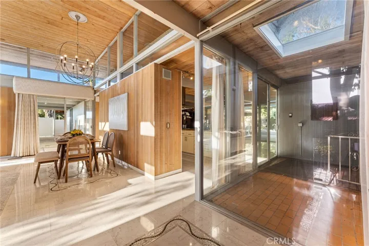 Formal dining area