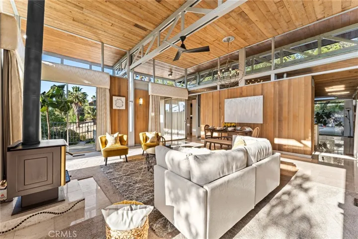 Sliding glass doors lead to the balcony/patio area