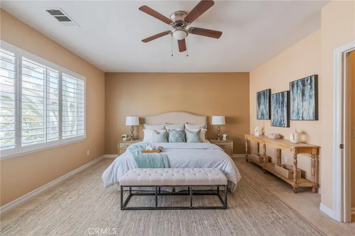 Primary bedroom on 2nd floor