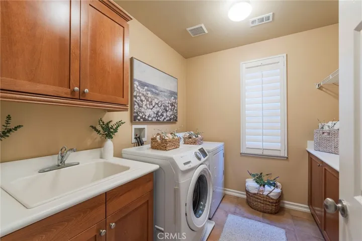 laundry room on second floor