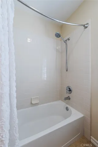 separate shower/tub in bath #2 on second floor