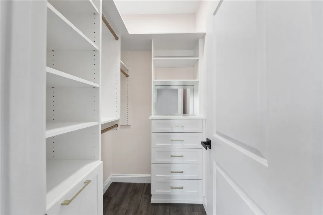 Custom closet of secondary bedroom #2