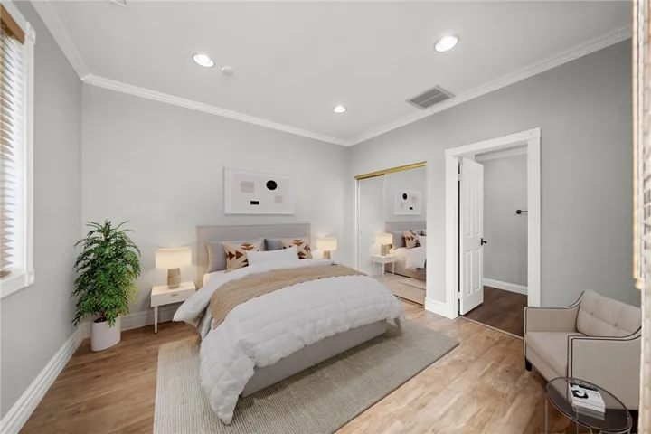 Casita bedroom (Ai staging)