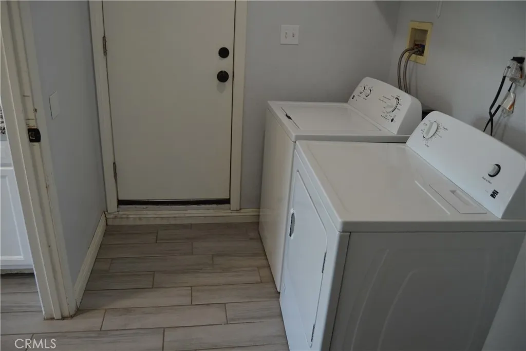 Laundry room.