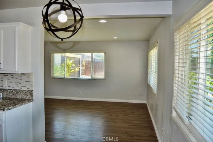 Dining and Living room.