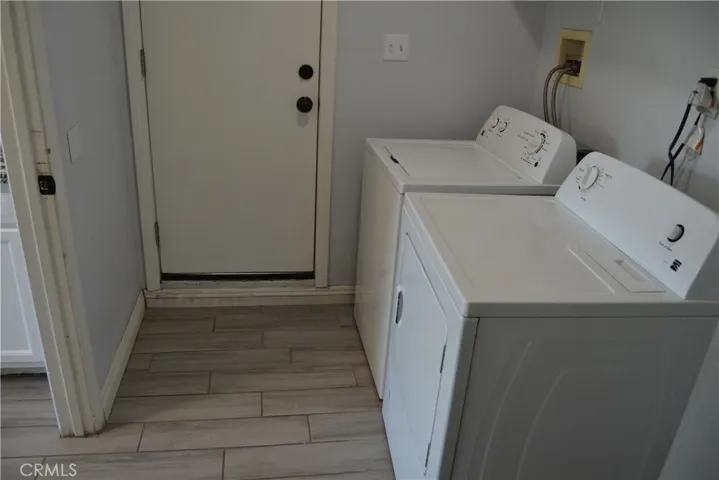 Laundry room.