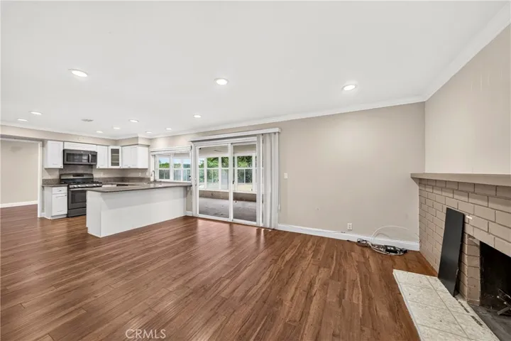 Kitchen and Family Room
