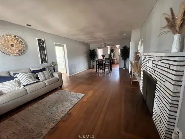 View of living room from entrance