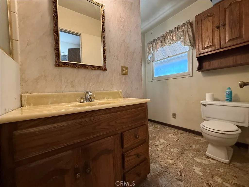 bathroom at entrance