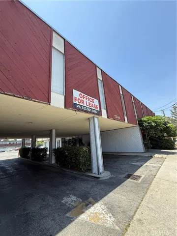 Parking entrance and exit