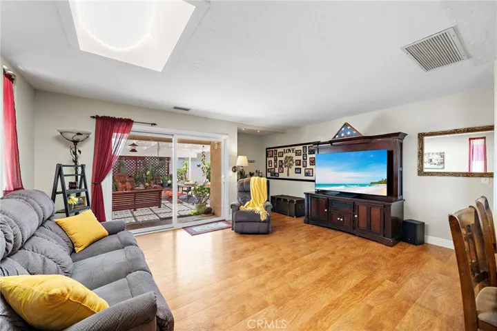wide-plank wood-look laminate flooring