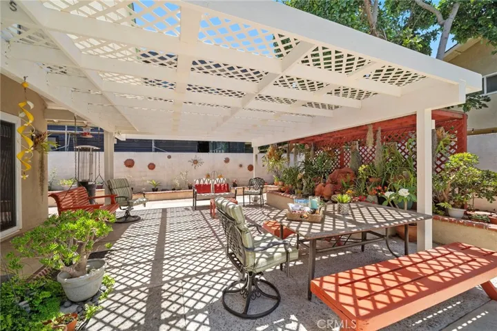 sliders from back patio lead to family room