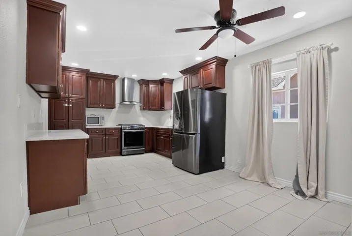 Kitchen and dining