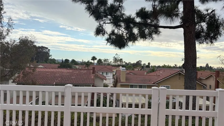 Daytime view from the backyard.