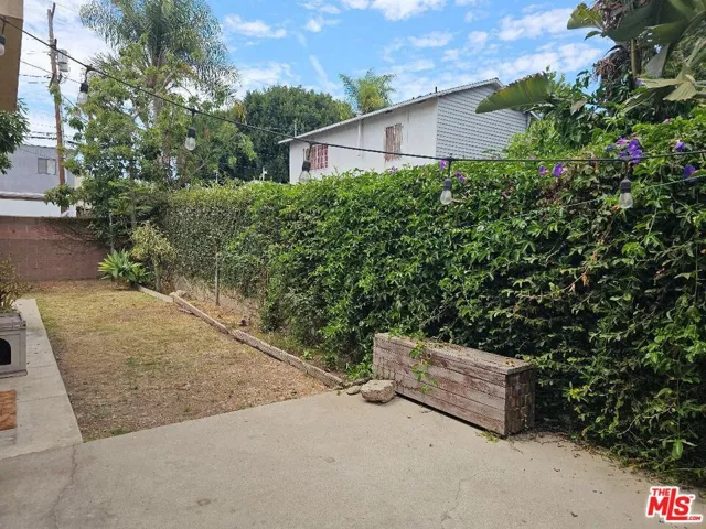 private back yard