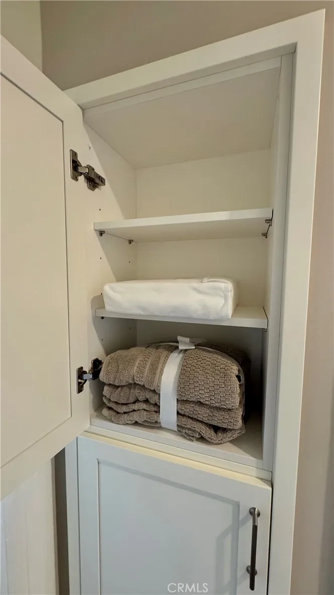 Two Linen Hall Closets