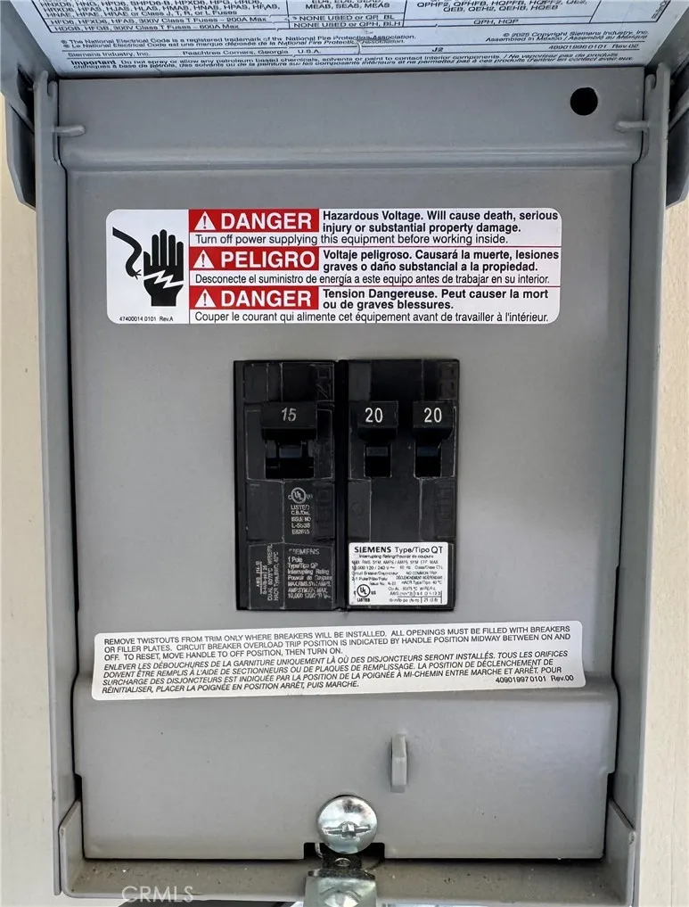 Garage Sub-Panel