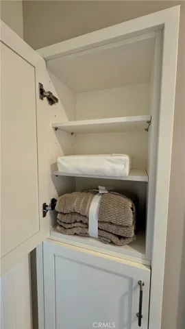 Two Linen Hall Closets