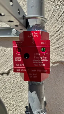 Gas Emergency Shut-Off Valve